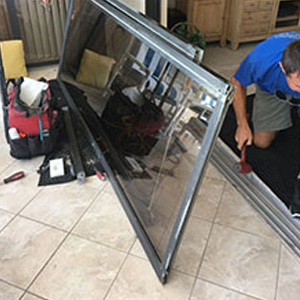 sliding glass door frame repair Kingsburg